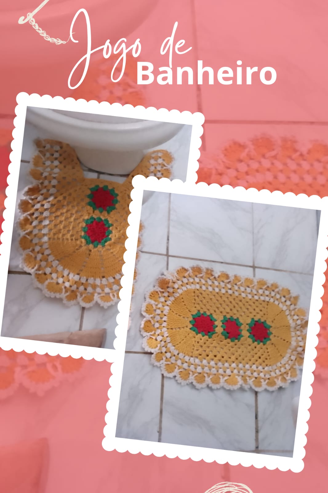 Top colorido em crochê