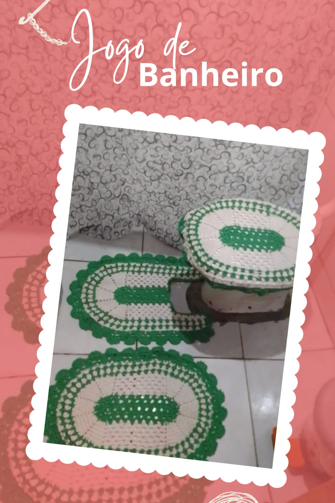 Top preto em crochê